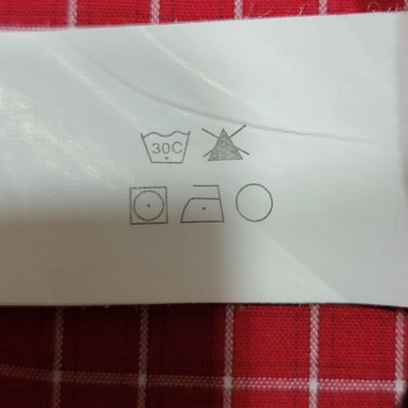 Chaps Easy Care Red & White Button Down Shirt Men's Size XXL - Picture 13 of 15